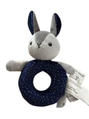 🎁 FREE w/PURCHASE IKEA bunny rattle baby toy plushie rabbit
